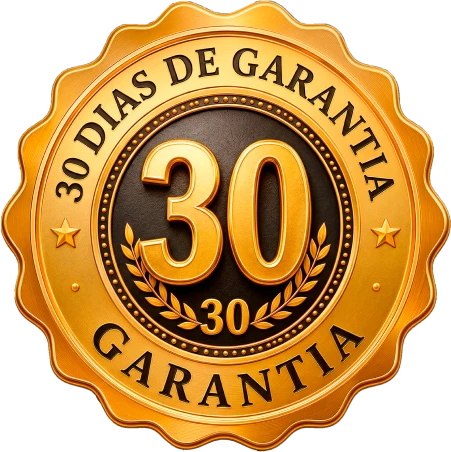 Selo de garantia de 30 dias